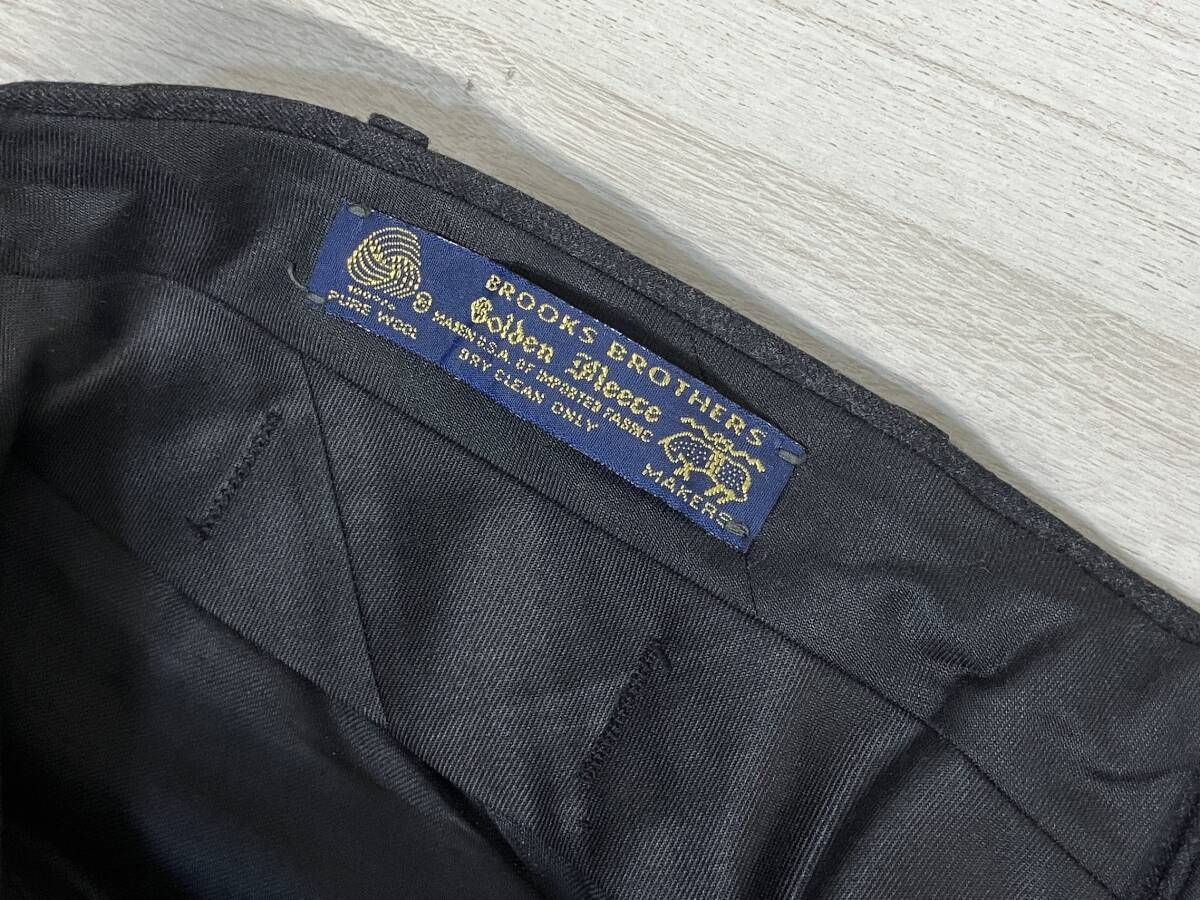 Brooks Brothers MAKERS Golden Fleece USA製 ウール スラックス