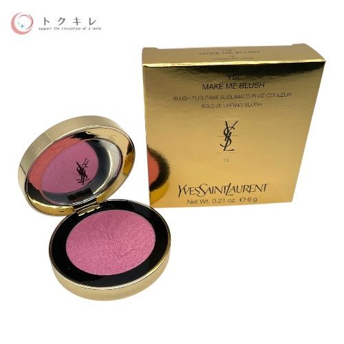 トクキレ】イヴ・サンローラン YSL メイクミーブラッシュ パウダー S 