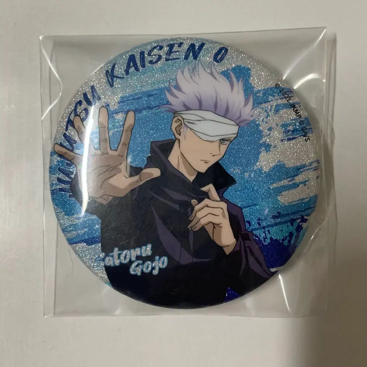 呪術廻戦０　五条悟　缶バッジ　５box 未開封 呪術廻戦 0 五条 悟 缶バッジ - メルカリ