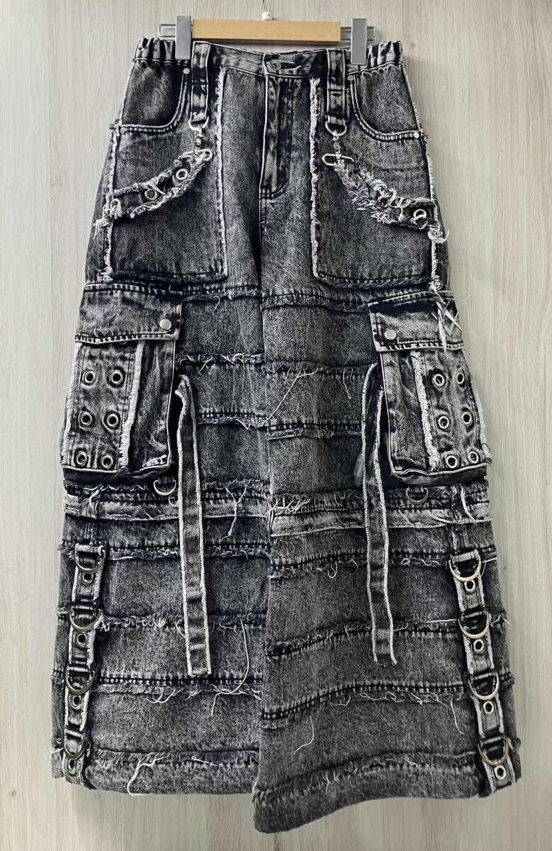 REFLEM レフレム RF25-C07 2way ツギハギ カーゴ デニムパンツ