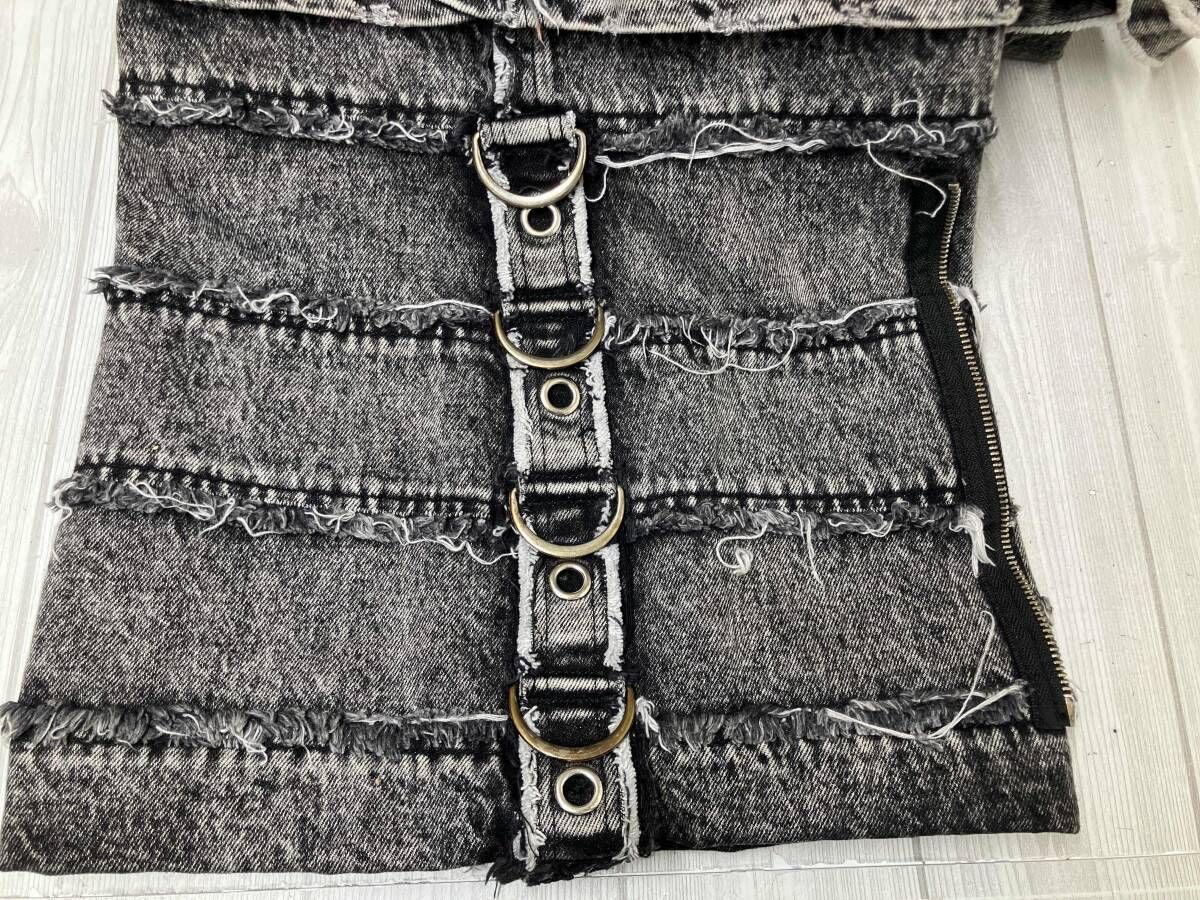 REFLEM レフレム RF25-C07 2way ツギハギ カーゴ デニムパンツ