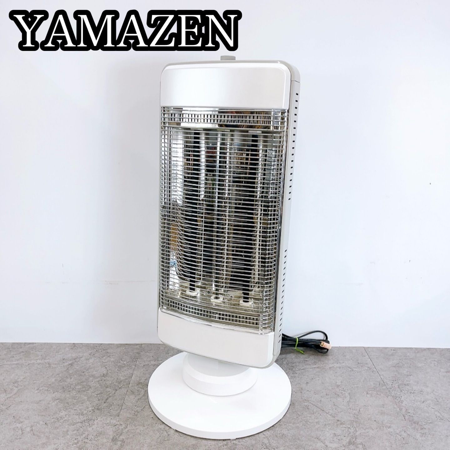 H-617 YAMAZEN 山善 遠赤外線ヒーター DBX-J122(W) ホワイト 動作品