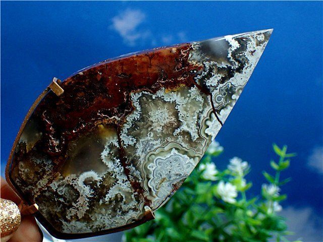 AAA級☆天然アゲート（メノウ 瑪瑙）原石YT5Y3/81Y129C - メルカリ