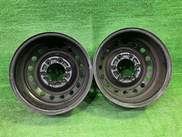 トヨタ TOYOTA 純正 ハイエース  KDH206V ホイール スチール クロ 15インチ 6J 6穴 2本 139.7
