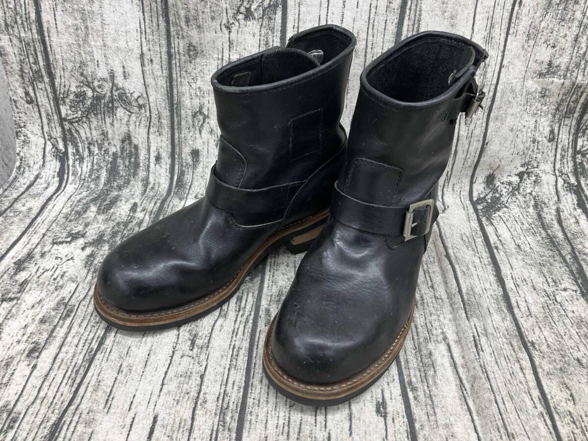 HAWKINS ホーキンス エンジニア ブーツ ブラック 26cm - メルカリ