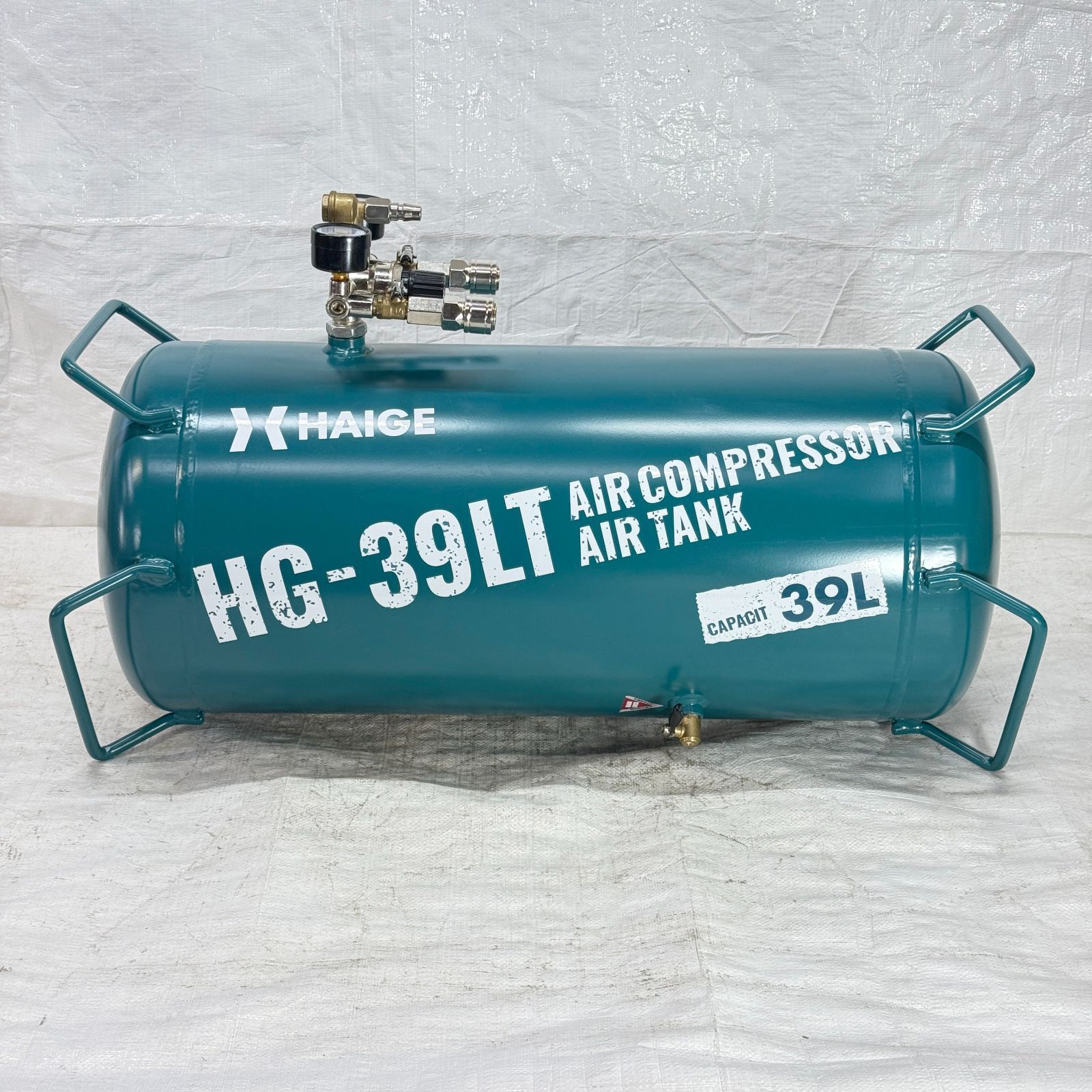展示品 エアタンク スチール製 サブタンク 容量39 L 最大圧力0.9 MPa HG-39 LT 1440
