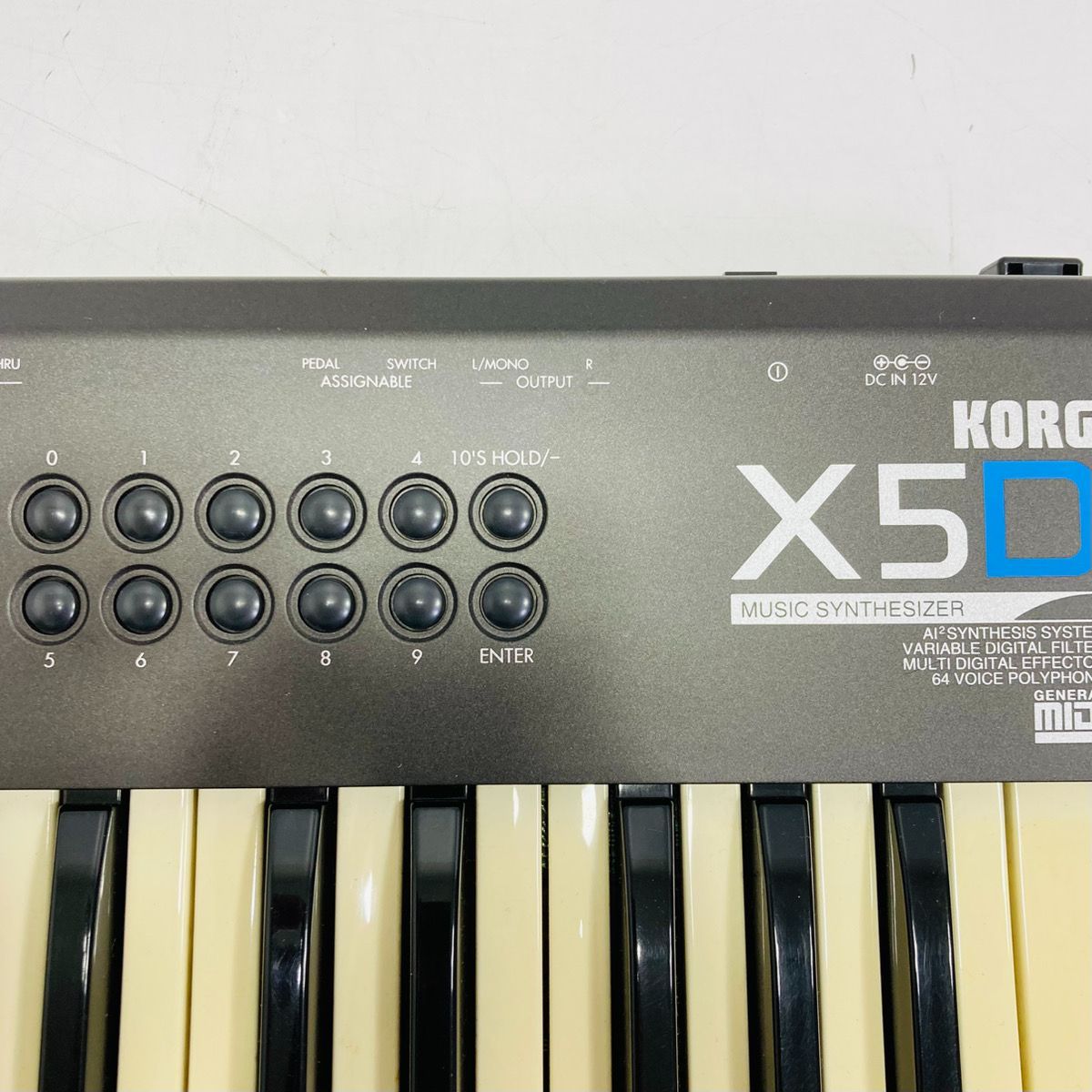 動作良好♪ KORG シンセサイザー X5D 61鍵盤 コルグ アダプター・箱