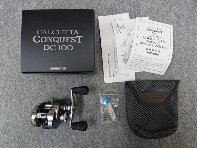 中古】 シマノ 20 カルカッタ コンクエストDC 100 ベイトリール