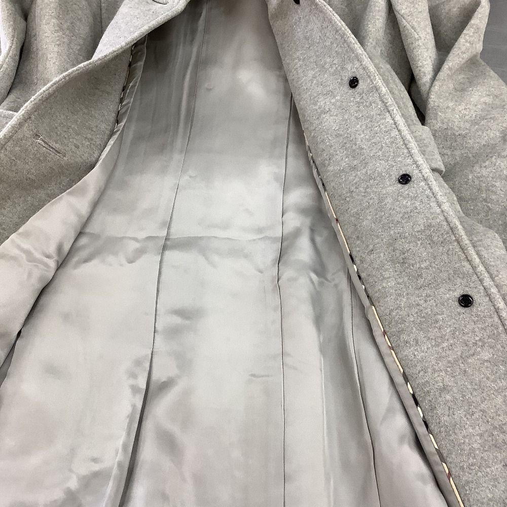 ♪♪BURBERRY バーバリー レディース ロングコート SIZE 38 アンゴラ60  