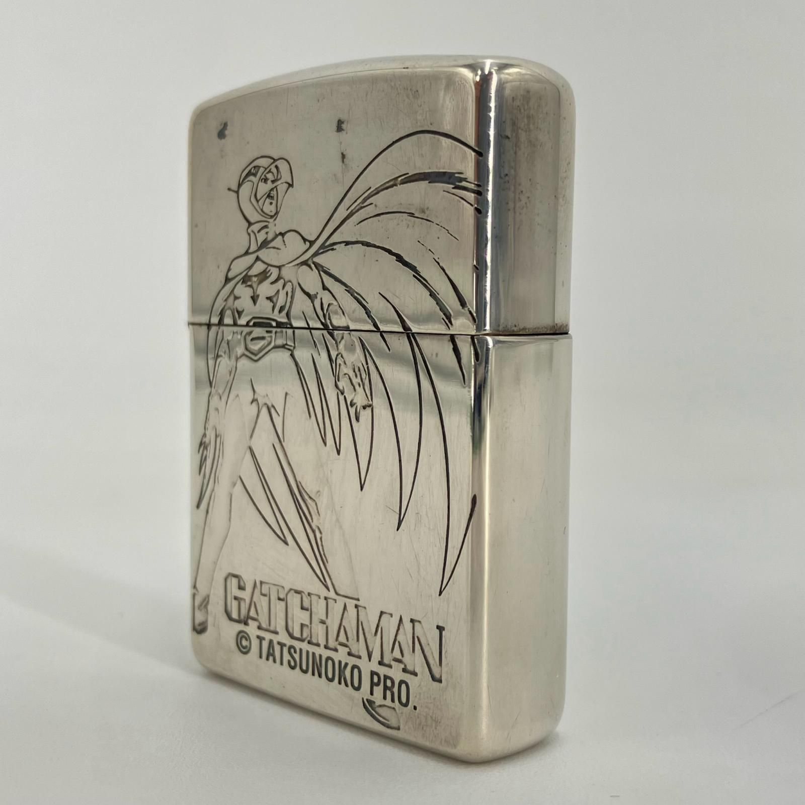 イオン広店】 中古 ZIPPO | ジッポ ライター ガッチャマン シルバー 