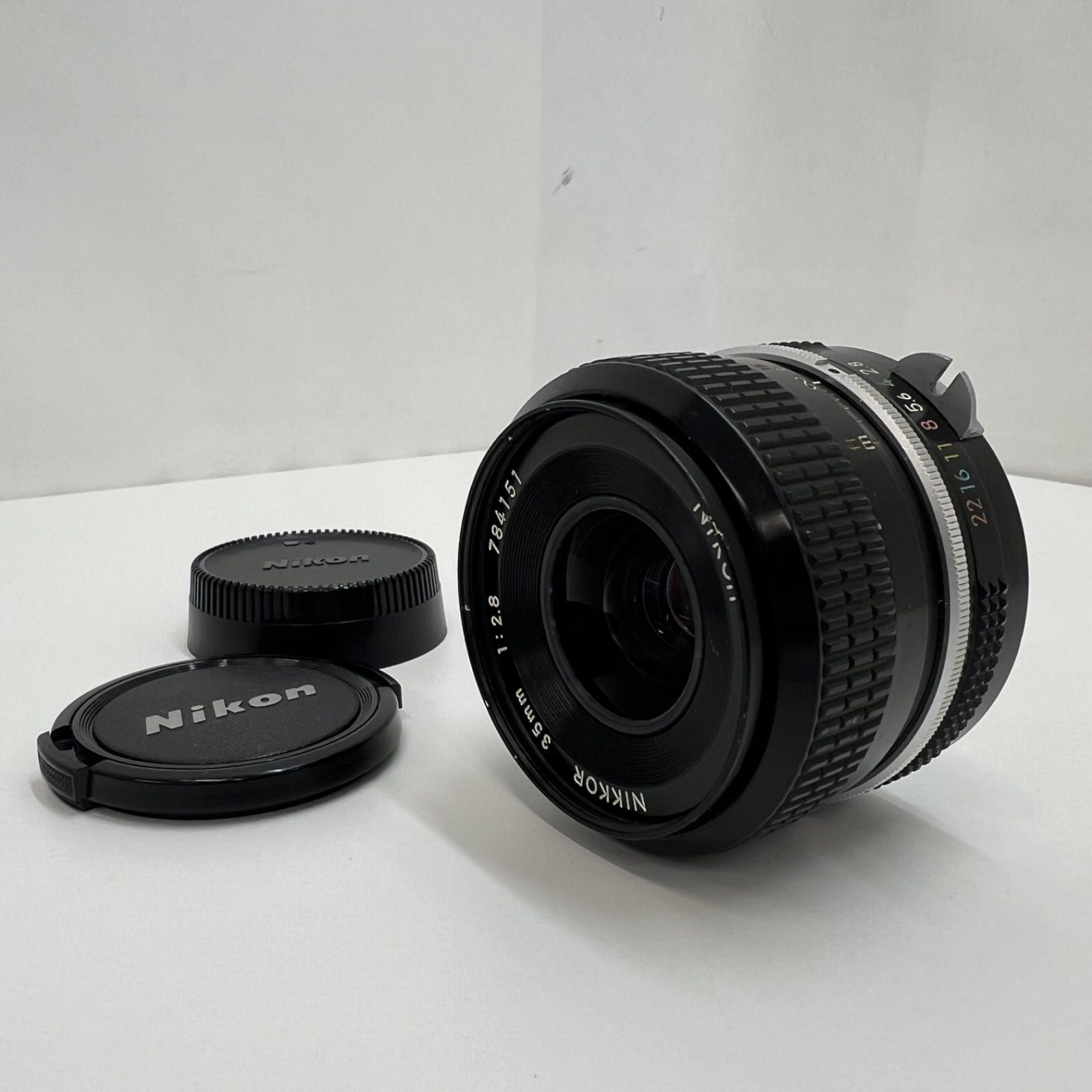 1-000168】 Nikon NIKKOR 35mm F2.8 非Ai ニコン ニッコール 単焦点 