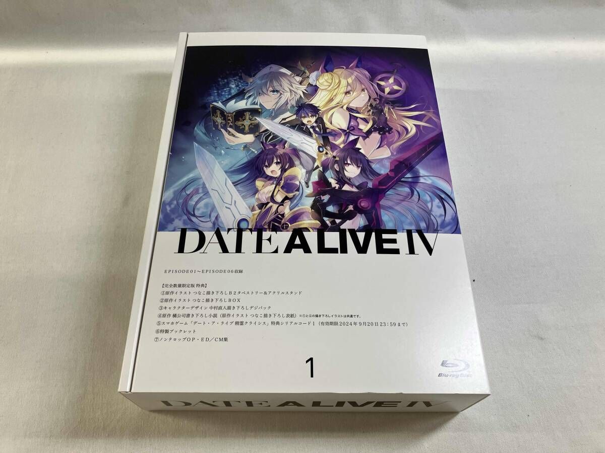 デート・ア・ライブⅣ Blu-ray BOX 上巻(完全数量限定版)(Blu-ray Disc 