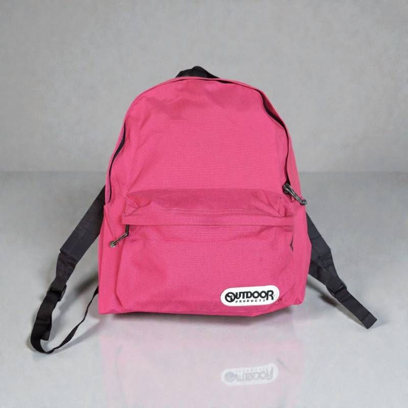 Outdoor Products Backpack Pink Y2K Aesthetic Daypack School Bag
