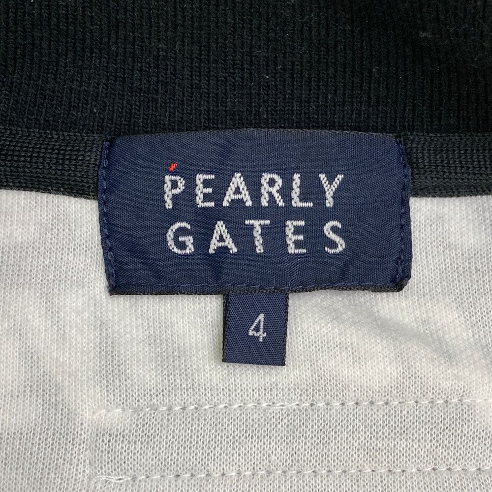 サイズ：4 PEARLY GATES パーリーゲイツ ; スウェット ジップ
