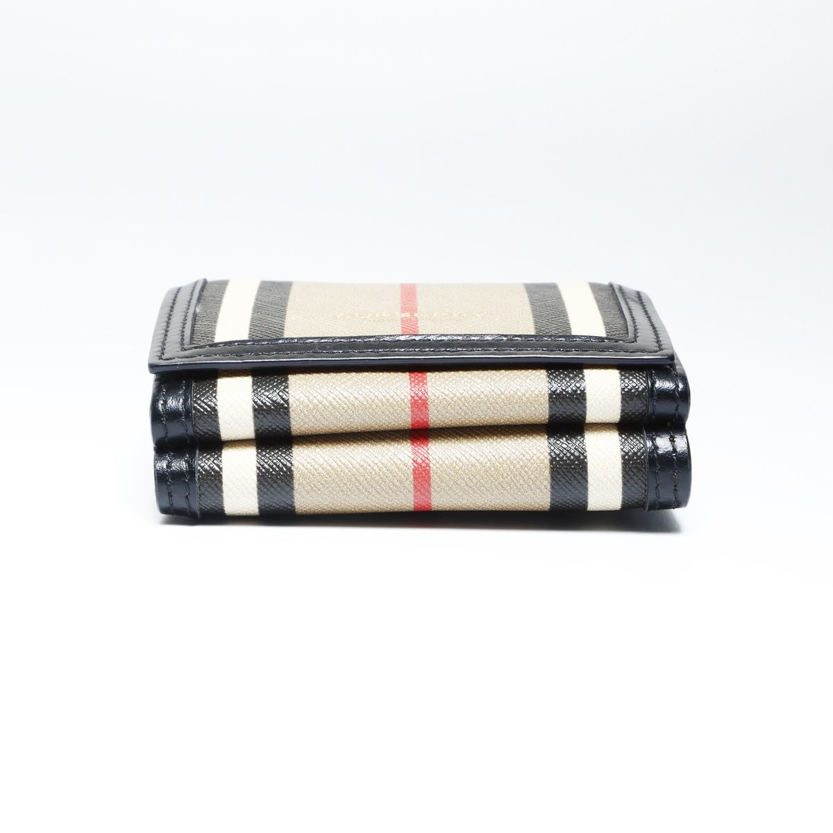 BURBERRY バーバリー 三つ折り財布 PVC ノバチェック【中古】 - メルカリ