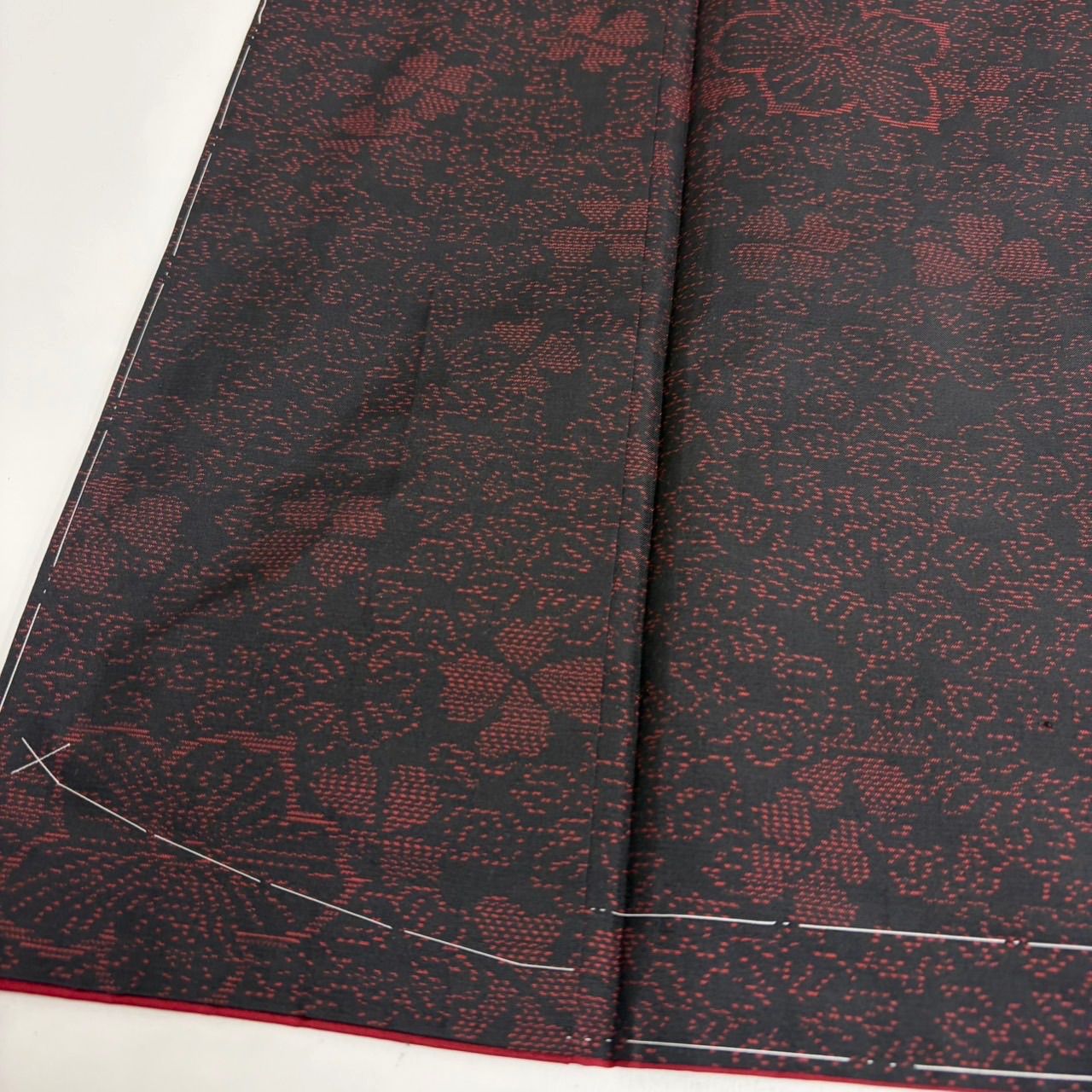 本場大島紬 正絹 横双 黒地 素敵なデザイン 袷 着物MK-3354 - メルカリ