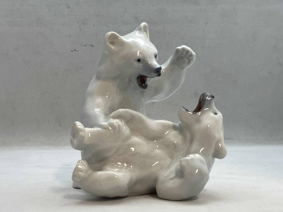 ROYALCOPENHAGEN ロイヤルコペンハーゲン Polar Bear 白熊 2頭