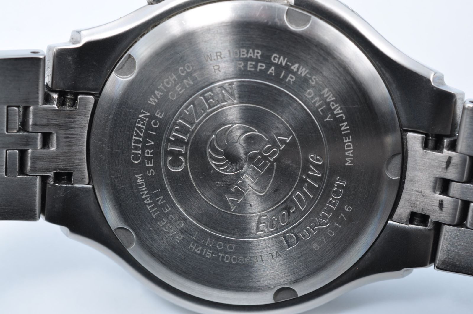 CITIZEN シチズン ATTESA アテッサ 電波ソーラー H415-T008631