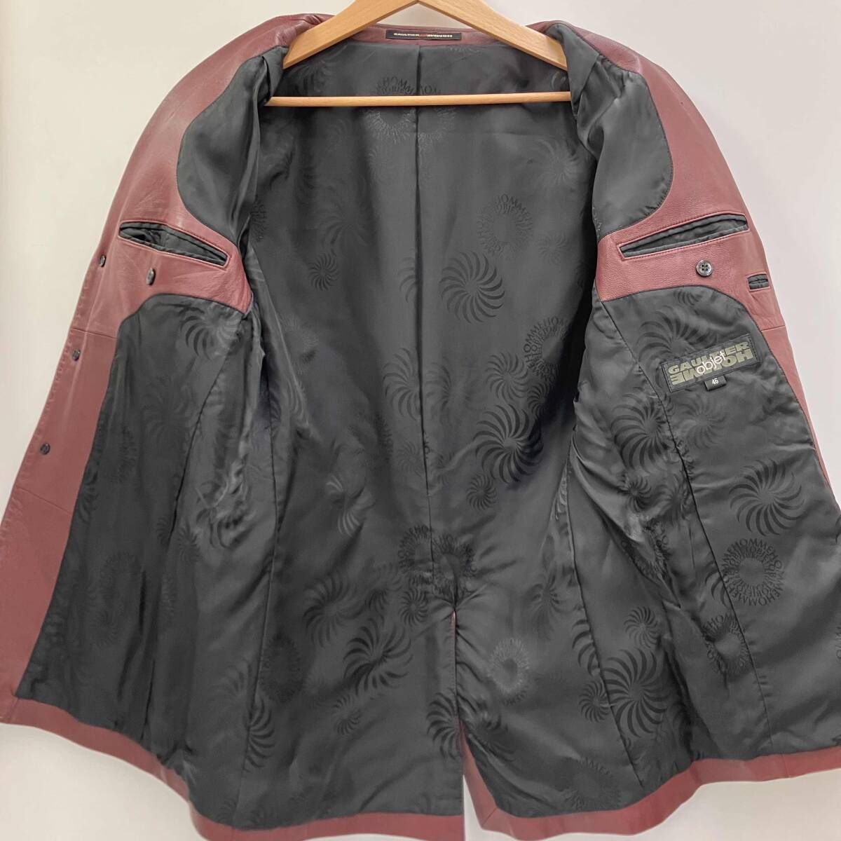 GAULTIER HOMME objet ゴルチェオムオブジェ レザージャケット ジャンポールゴルチエ オムオブジェJean Paul GAULTIER HOMME objet