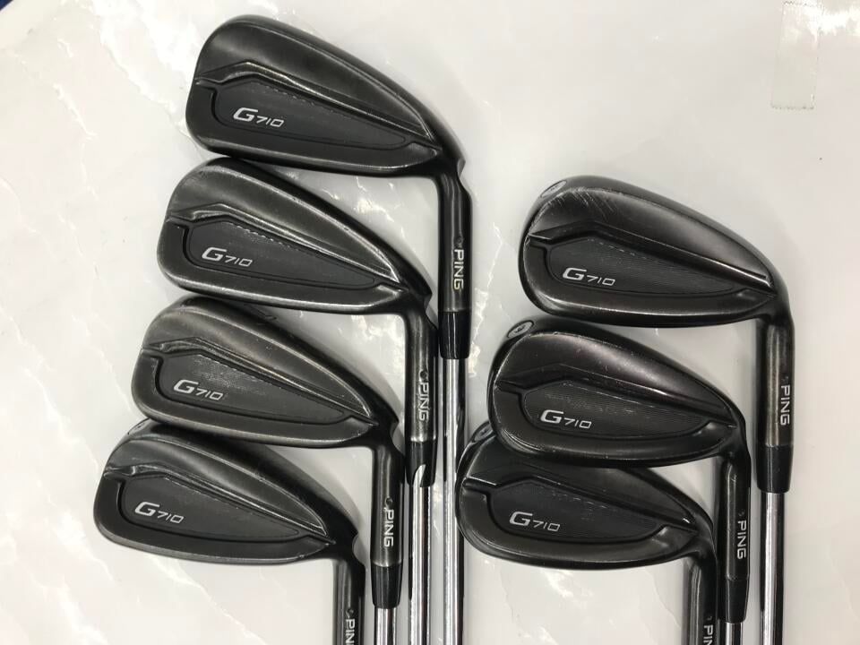 ピン G710 NSプロ Zelos 7 Sフレックス アイアンセット 中古 ゴルフ