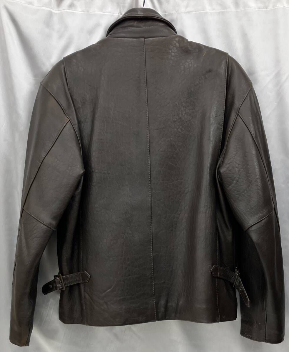 INDIANA JONES インディジョーンズ レザージャケット 羊革 Mサイズ