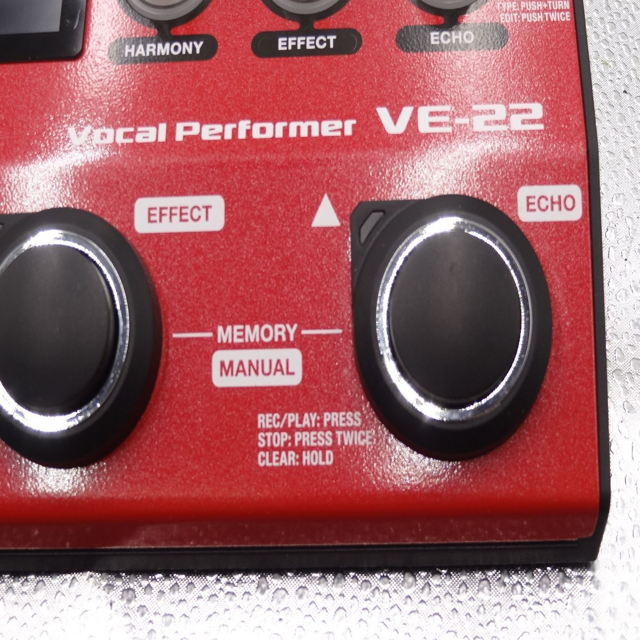 動作確認済】 BOSS ボーカルエフェクター VE-22 Vocal performer 音響