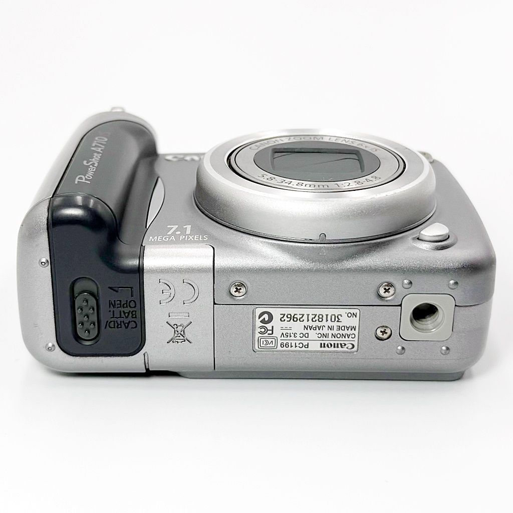 キヤノン CANON PowerShot A710IS コンデジ カメラ 中古 - メルカリ
