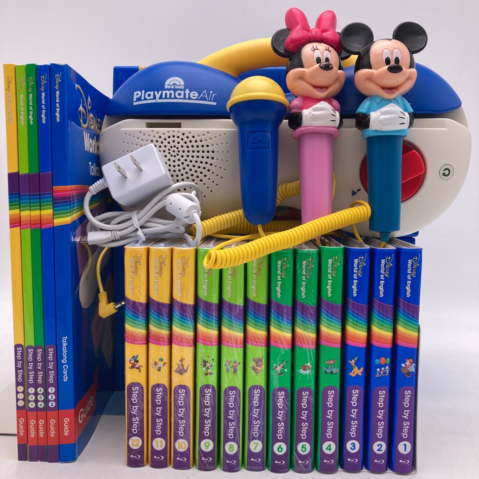 ステップバイステップ ブルーレイ トークアロング ディズニー英語