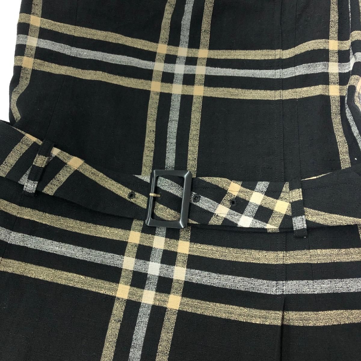 YORKLAND ヨークランド スタンドカラーワンピース サイズ:7号 チェック