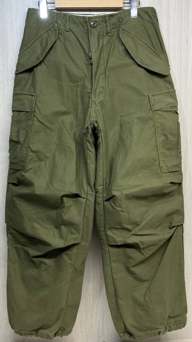 US ARMY WINFEILD MFG 70s M-65 SERVAL ジッパー カーゴ パンツ