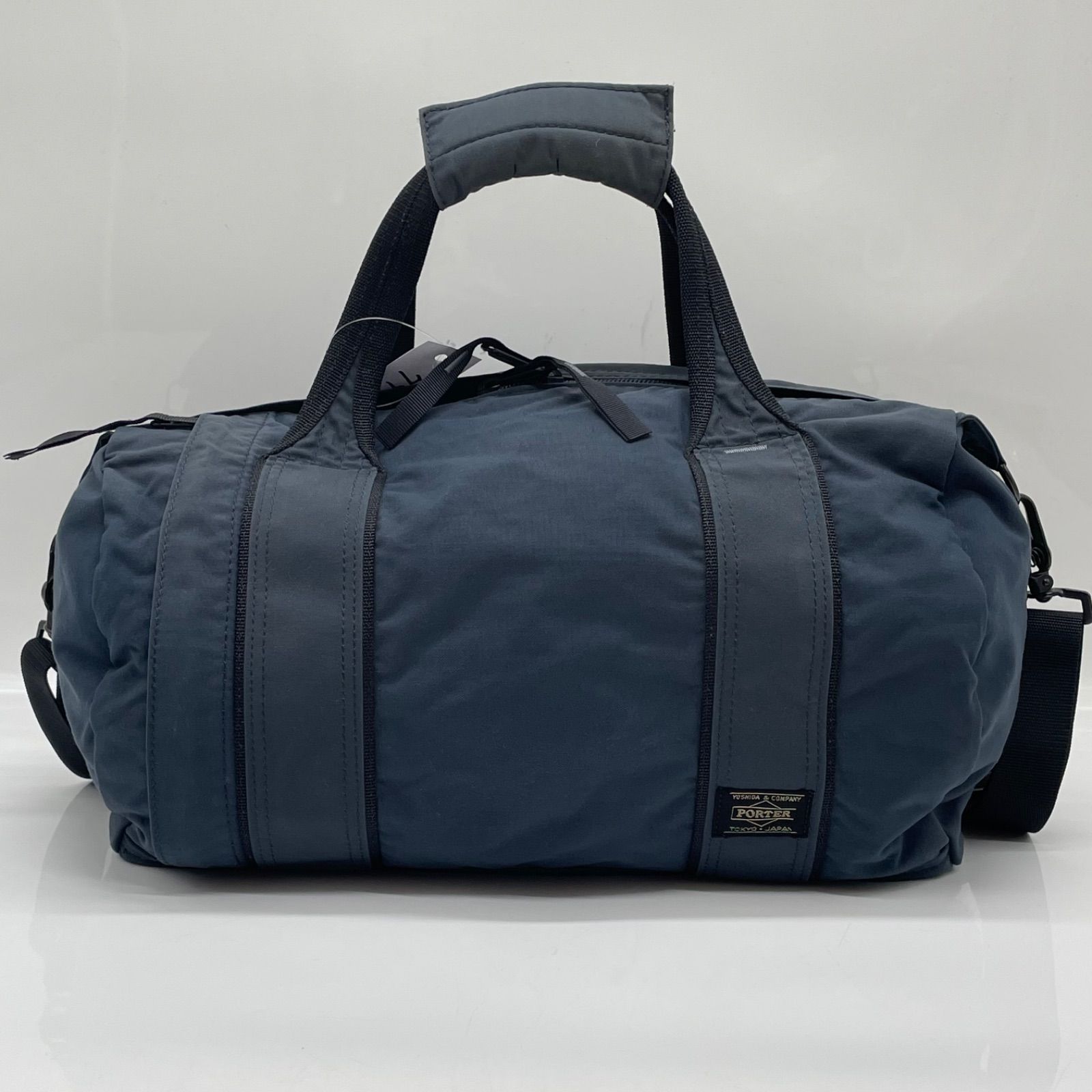 BN7463○PORTER HIKE ポーター ミニボストンバッグ 2WAY ネイビー 718