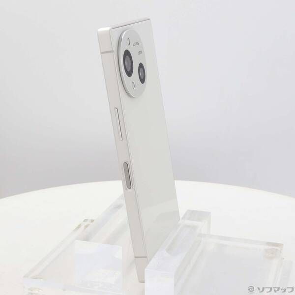 中古品〕 AQUOS R10 256GB カシミヤホワイト SH-M31 SIMフリー【349