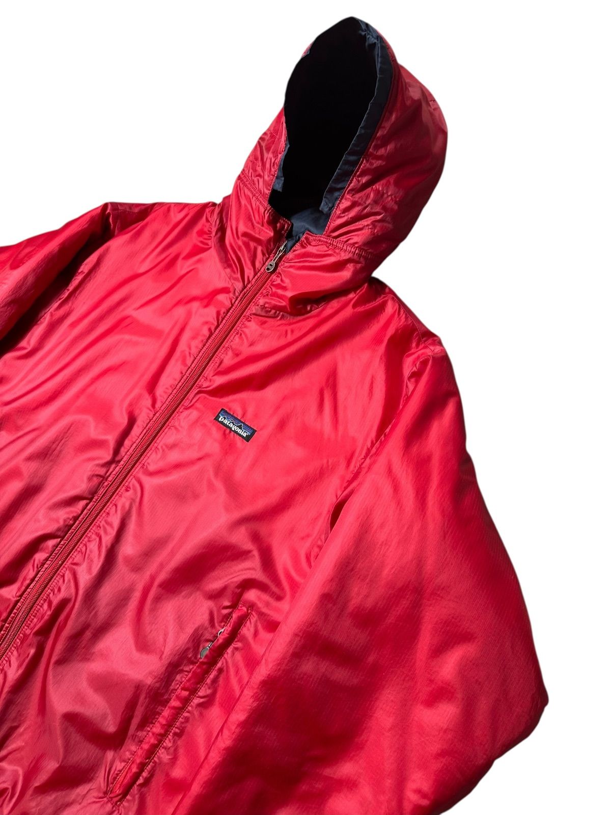 00s Patagonia puffball sweater red - メルカリ