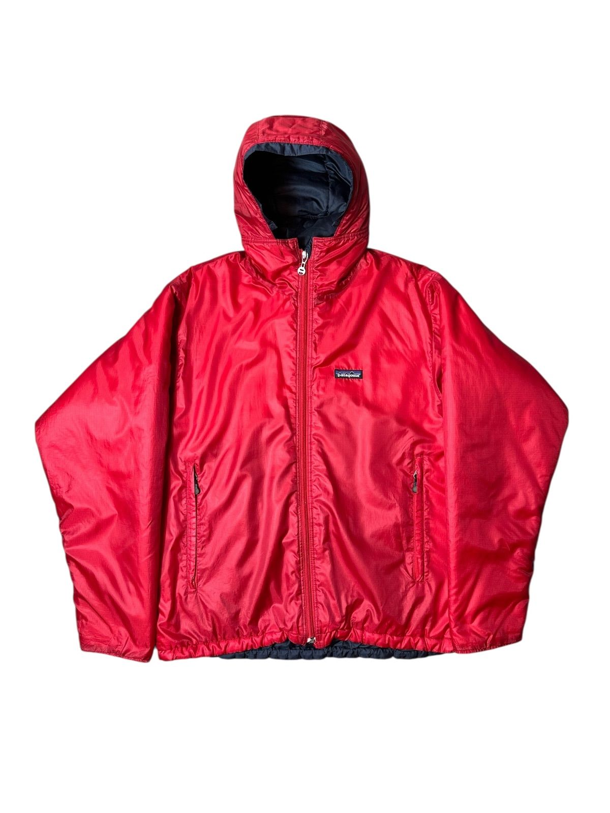 00s Patagonia puffball sweater red - メルカリ