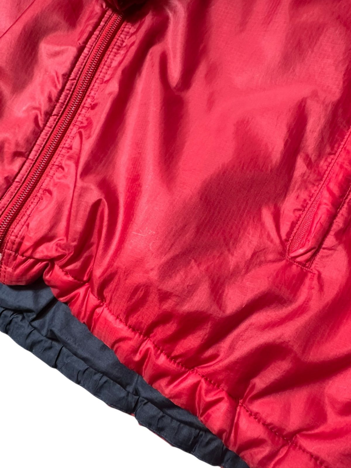 00s Patagonia puffball sweater red - メルカリ