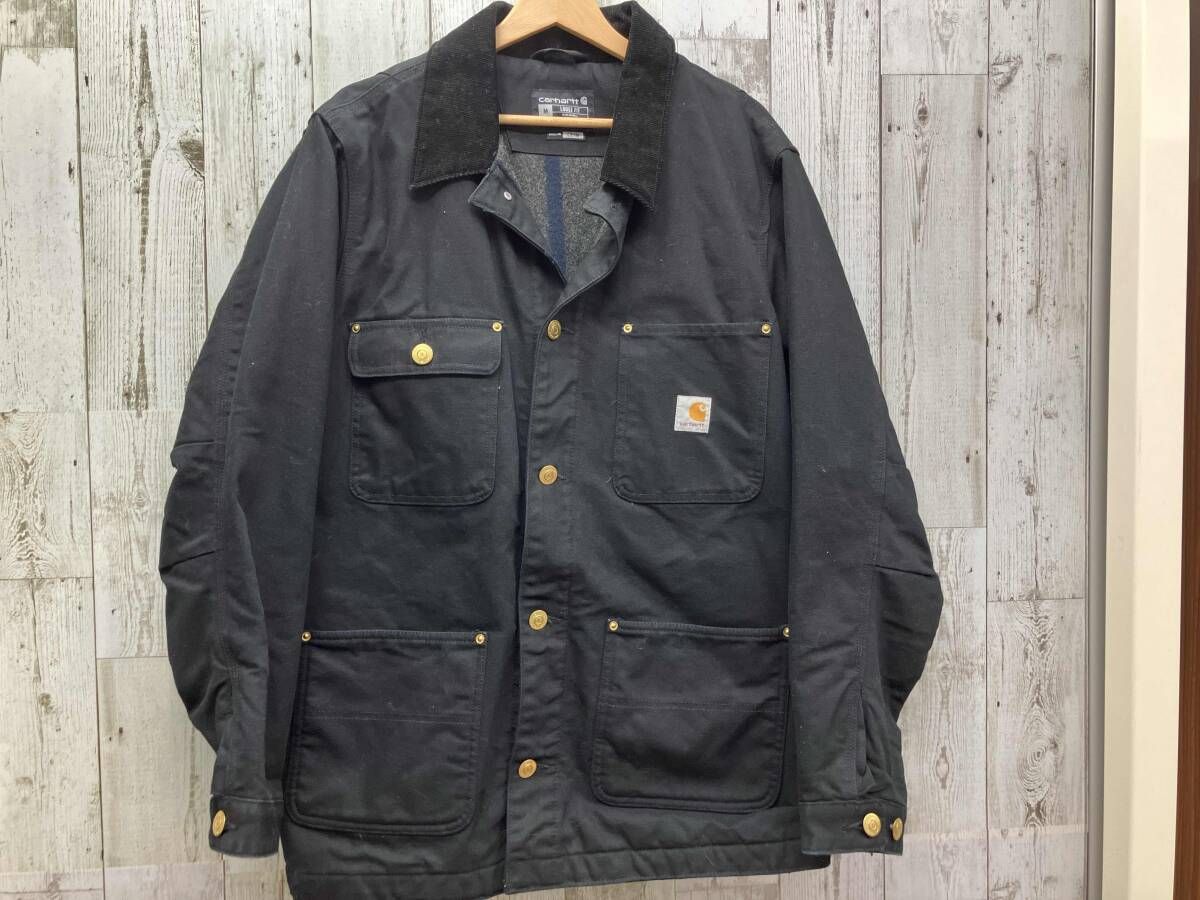 Carhartt 4500 ブラック チョアコート カーハート ワークインプログレス Carhartt WIP オージー チョアコート