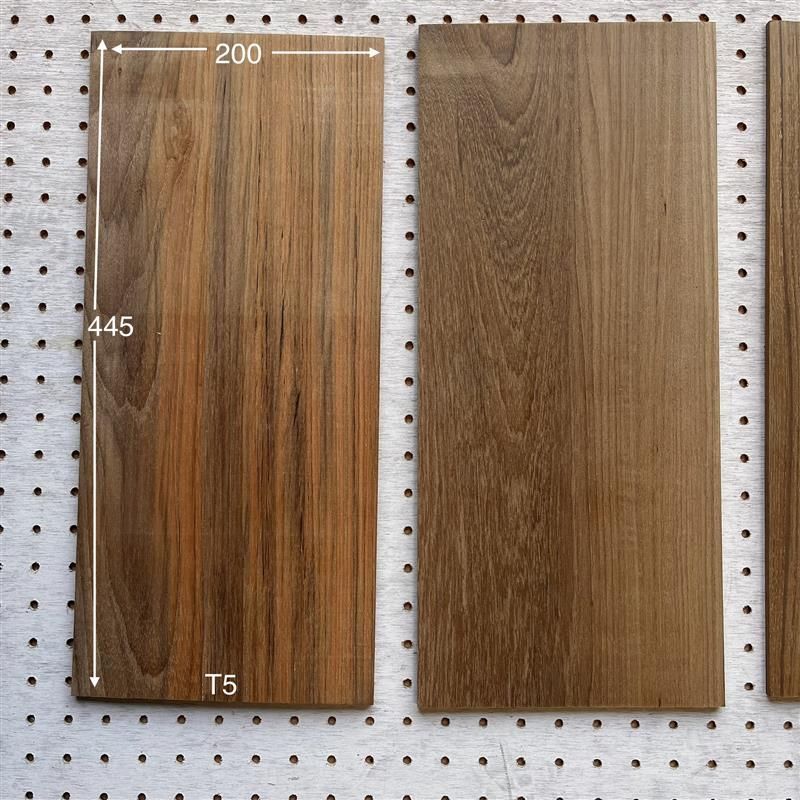 チーク セット TKM-03 ×5 mm 一枚板 銘木 木材 端材 DIY 天然木 無垢材