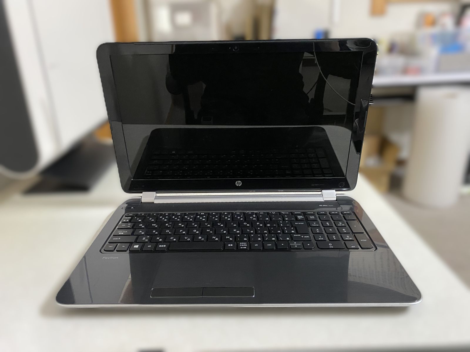 HP ノートPC Pavilion 15-n207AU 本体のみ - メルカリ