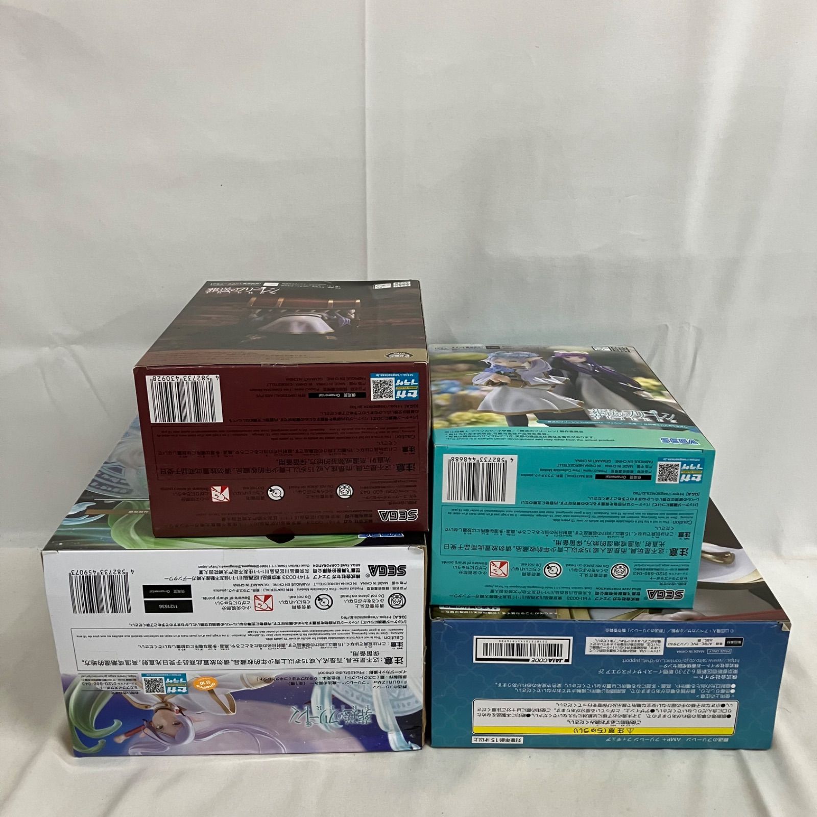 未開封 葬送のフリーレン フリーレン フィギュア 4個セット SF1585