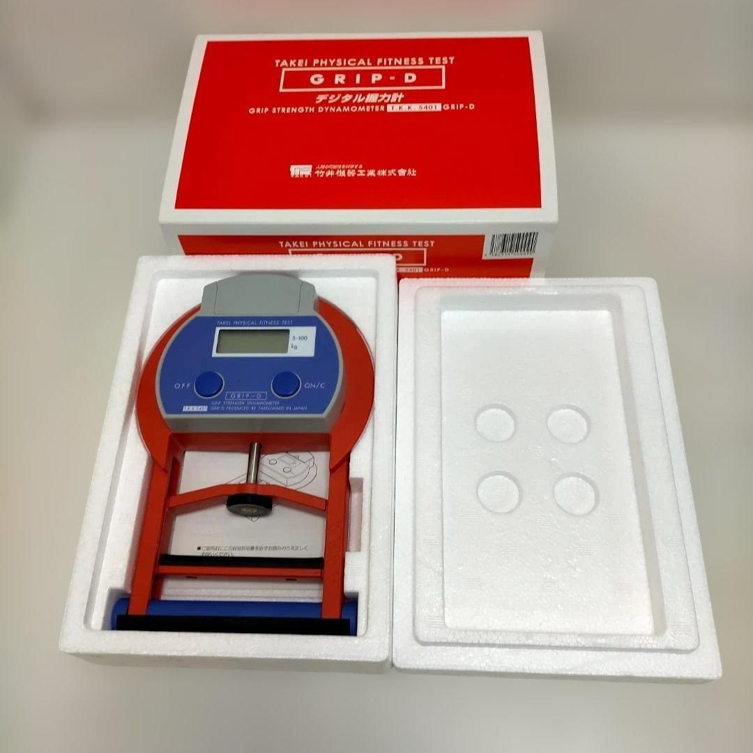 竹井機器工業 TAKEI デジタル握力計 GRIP-D T.K.K.5401 5〜100kg対応