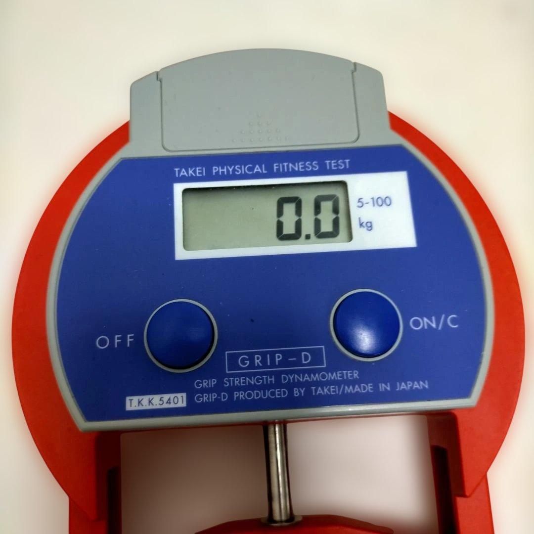 竹井機器工業 TAKEI デジタル握力計 GRIP-D T.K.K.5401 5〜100kg対応