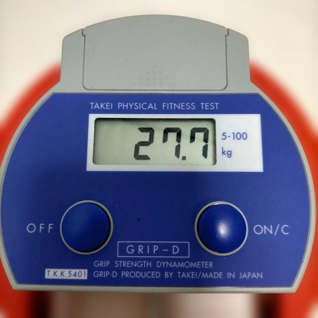 竹井機器工業 TAKEI デジタル握力計 GRIP-D T.K.K.5401 5〜100kg対応