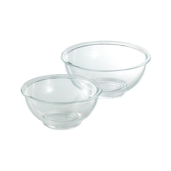 2点 クラルテ 耐熱ガラス製 クッキングボウル 電子レンジ オーブン 冷蔵 冷凍 食器洗い機で使用 CTB 20 X 5