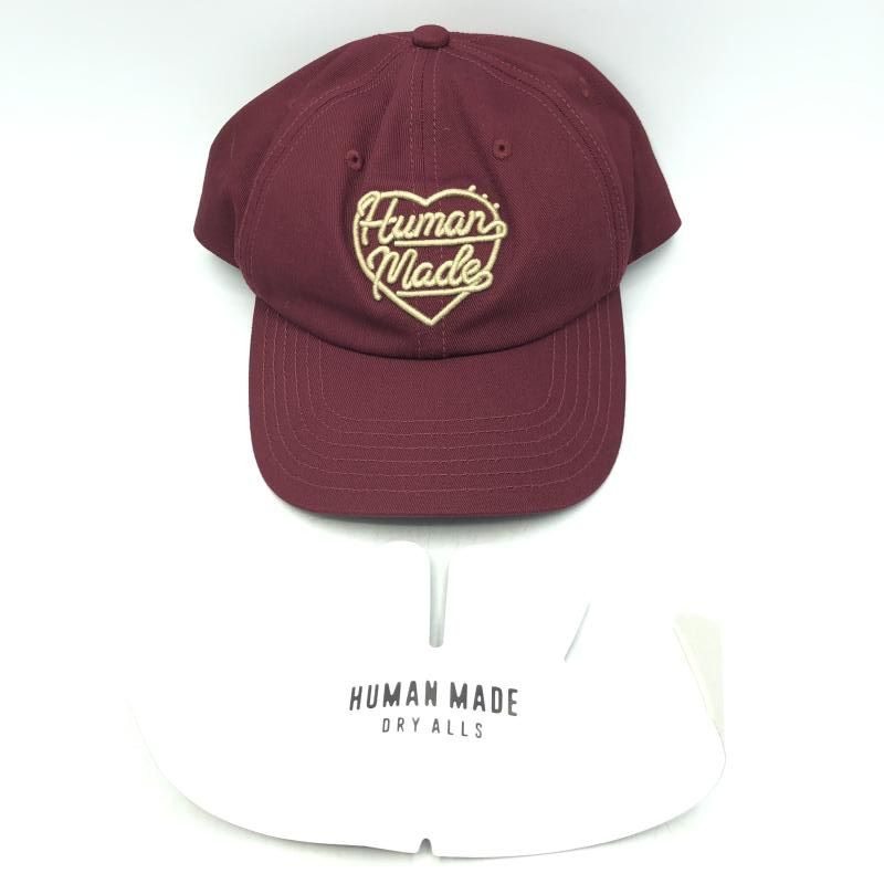 Human made cap burgundy キャップ 中古】HUMAN MADE 6Panel Twill Cap 