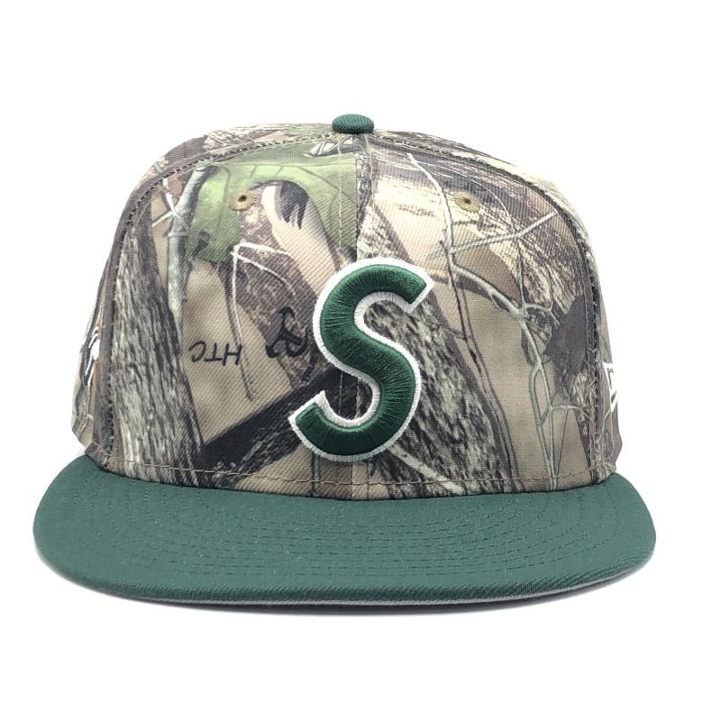 中古】SUPREME 25FW リアルツリーカモ Sロゴキャップ サイズ7 1/2