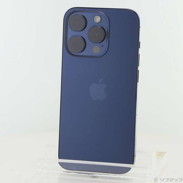 中古品〕 iPhone15 Pro 128GB ブルーチタニウム MTUA3J／A SIMフリー