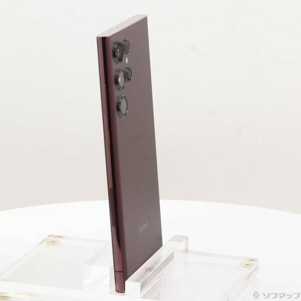 中古品〕 Galaxy S22 Ultra 256GB バーガンディ SC-52C docomo SIM
