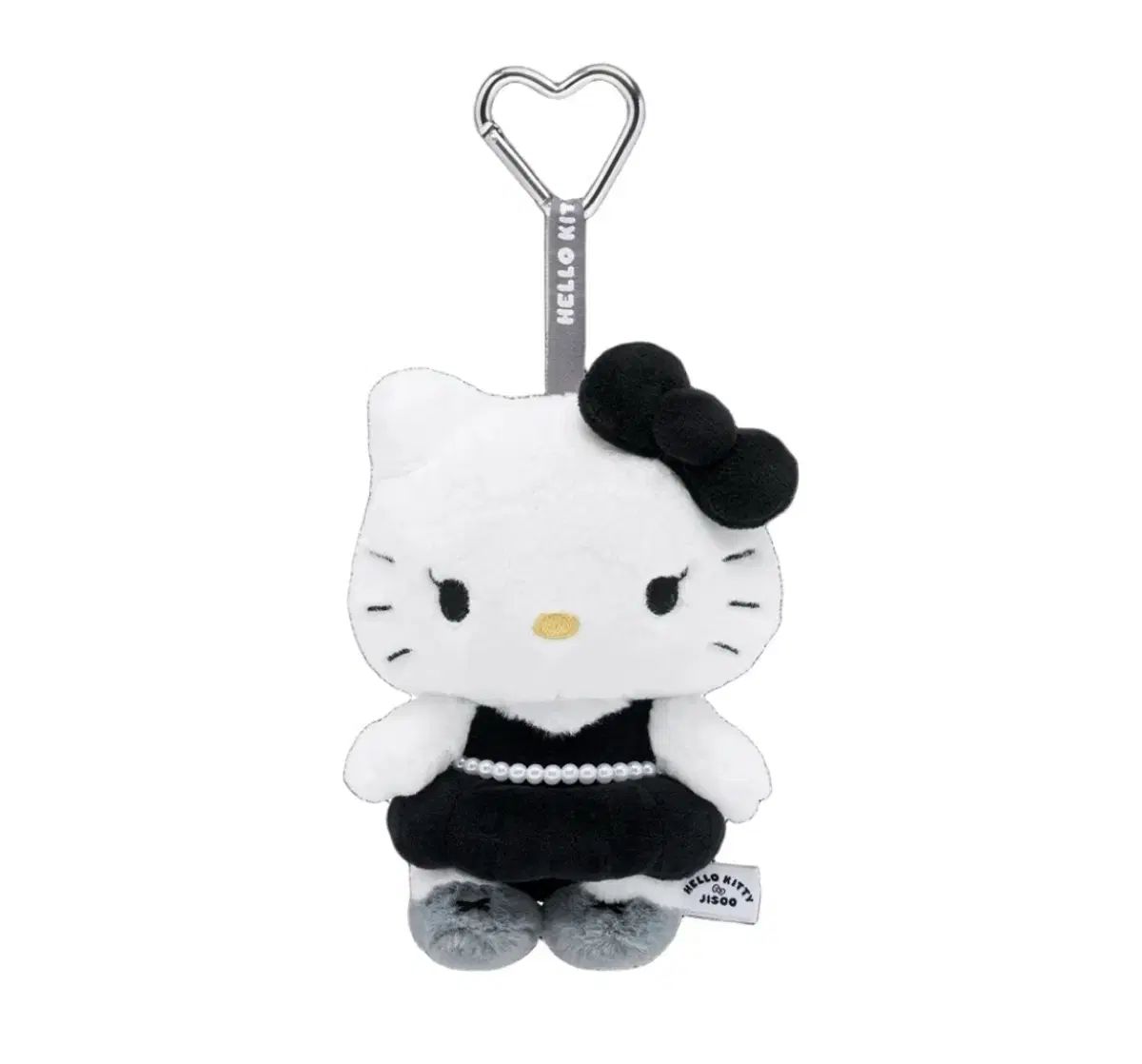 ハローキティ x ジス PLUSH キーホルダー ブラック (開封 ボックス