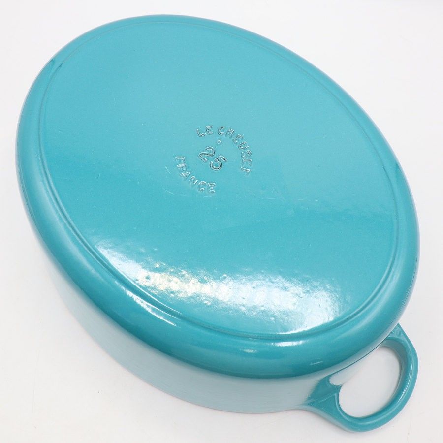 ルクルーゼ ココットオーバル 25cm ブルー ルクルーゼ ココットオーバル 25cm ブルーベルパープル 楕円形 紫 両手