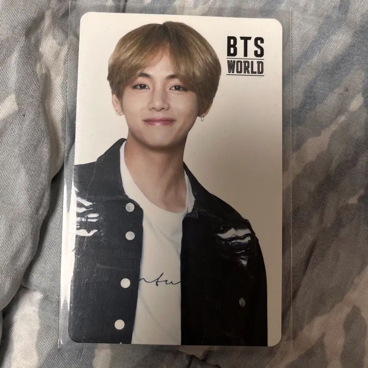 BTS 防弾 V ヴィ テヒョン テテ BTSWORLD btsworld BTS WORLD トレカ